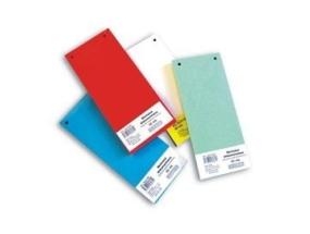 Divider SMLT cardboard 11x23,5cm 50pcs. red