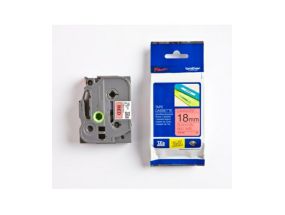 Brother TZe-441 (TZE441) Laminated Label Tape cassette Black on Red 18mm, 8m