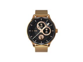 Garett Viva Smartwatch, Gold steel