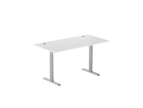 Adjustable Height Table Up Up Bjorn Gray, Table top M White