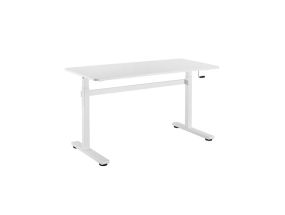 UP UP Loki Adjustable Height Table, White