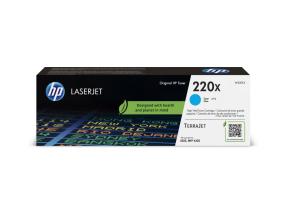 HP 220X (W2201X) Toner Cartridge, Cyan