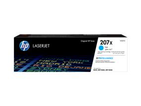 HP 207X (W2211X) Toner Cartridge, Cyan