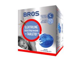 BROS Elektriline sääsetõrje + 10 täiteplaati (1kompl)	