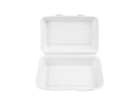 Thermal food box 125 pcs (white, XPS)