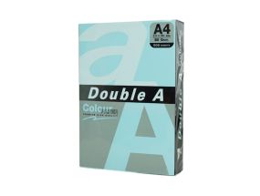 Colored paper DOUBLE A, 80g, A4, 500 sheets, Ocean