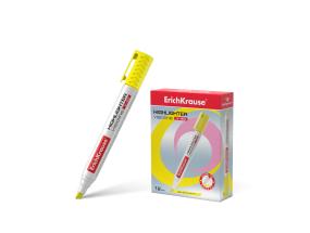 Tekstimarker ERICH KRAUSE Visioline V-40, kollane