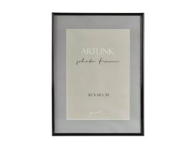 Pildiraam 30x40cm DECOLINE must plastik raam