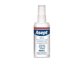 Disinfecting antiseptic liquid for wounds ASEPT 100ml