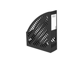 Document box/vertical drawer A4 mesh black FOROFIS