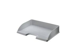 Dokumendisahtel LEITZ Plus A4 avatud pikemast küljest hall