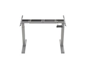 Electric desk frame LOCTEK 2-telescopic 2-motor gray