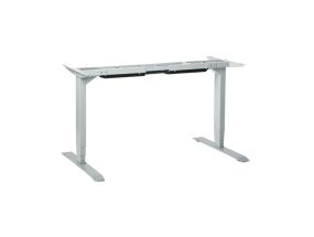Electric desk frame XL size for desk top Easy Duo 2-leg 2-motor gray