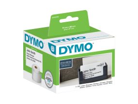 Etiketid rullis DYMO 89x51mm mittekleebitav Non-Adhesive