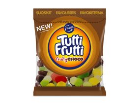 FAZER Kummikommid Tutti Frutti Choco 170g