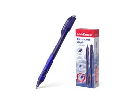 Erasable gel ink pen ErichKrause® ErgoLine® Magic, ink color blue (box 10 pcs.)