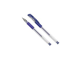 Ручка гелевая с колпачком FOROFIS Office 05мм синяя
