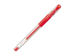 Ручка гелевая с колпачком UNI-BALL Signo DX UM-151 038мм красная