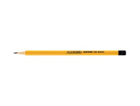 Regular pencil HB rubber sharpened faceted body FOROFIS