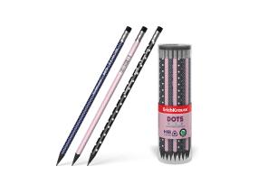 Harilik pliiats kolmnurkne ERICH KRAUSE, kustutuskummiga, Dots HB