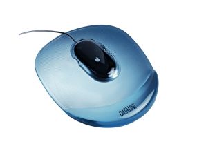Mouse pad with gel Dataline Crystal Blue