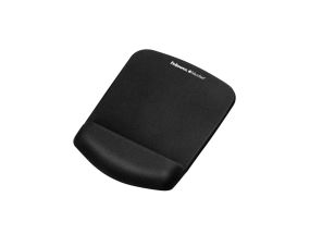 Mouse pad with wrist support FELLOWES Microban PlushTouch™ black