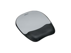 Mouse pad with wrist support FELLOWES black/silver