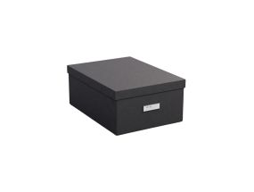 Ящик для хранения с крышкой BIGSO BOX Katia черный