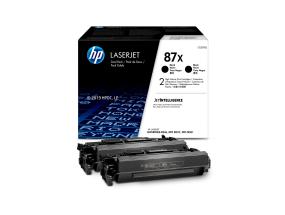 Toonerikassett HP CF287XDouble Black/must 2x18000lk topeltpakk LaserJet Enterprise Flow MFP M527c/z/dn/f/dnm M506dn/n/x, Pro M501n/dn