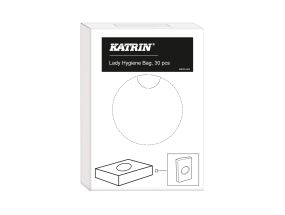 Гигиенический пакет KATRIN белый (96162) в упаковке 30 шт.