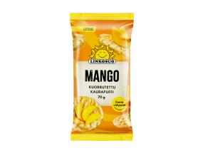 LINKOSUO Krõbe kaerakoogike mangomaitselise kattega 70g