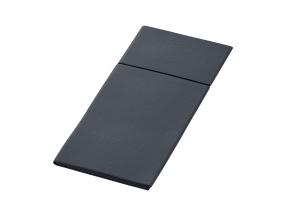 DUNI Bio Söögiriistade tasku 40x33cm 65tk (must)