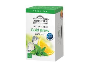 Jäätee roheline AHMAD, Lemon & Mint 20tk ümbrikus