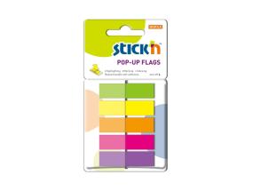 Järjehoidja plastist 12x45mm Stick´N 26029 5x40l 5 värvi