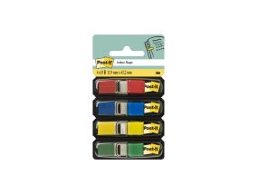 Bookmark 12x43mm POST-IT 683-4 in a pack of 4 colors