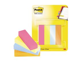 Järjehoidja plastist 15x50mm POST-IT 4 värvi x 50 lehte
