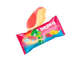 DRAKO Vaarika-mangosorbett 100ml/90g x 40tk