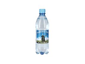 Drinking water SAAREMAA 0.5L in a slightly carbonated plastic bottle