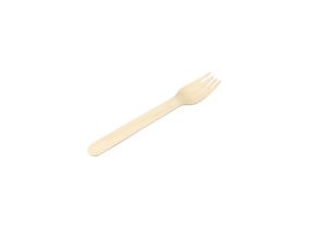 Wooden fork biodegradable 100 pcs