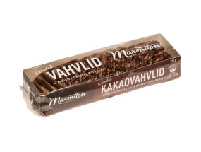 Вафли MARMITON какао с глазурью из темного шоколада, 150 г