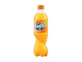 Soft drink FANTA in a 500ml plastic bottle