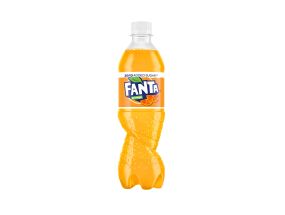 Soft drink FANTA Zero in a 500ml plastic bottle
