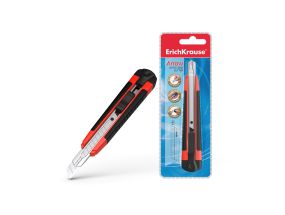 Cutter auto-lock ErichKrause® Arrow, 18 mm (plastic blister 1 pcs)