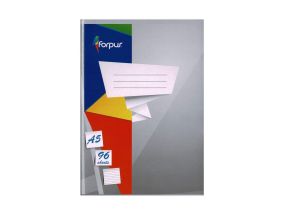 Folder in staple binding A5 FORPUS lined cardboard covers 96 pages