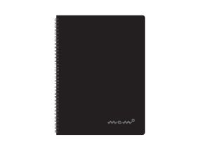 Folder in spiral binding A4 MEMO lined black 60 pages
