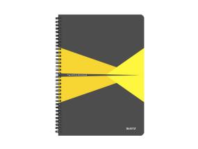 Kaustik spiraalköites A4 ruuduline kartongkaaned LEITZ Office 90 lehte