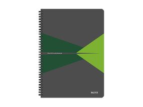 Notebook Leitz Office Card A4 Squ. Green