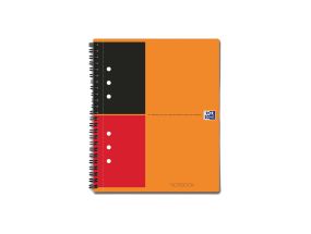 Kaustik spiraalköites A5+ jooneline OXFORD International Notebook kartongkaaned 80 lehte