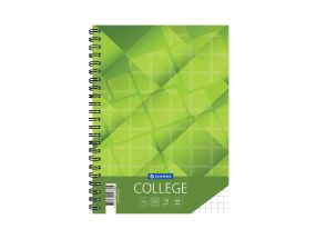 Kaustik spiral binding A5 MEMO 7x7 grid lined cardboard 60 sheets