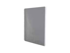 Folder in spiral binding A5 AVERY checkered gray 80 pages